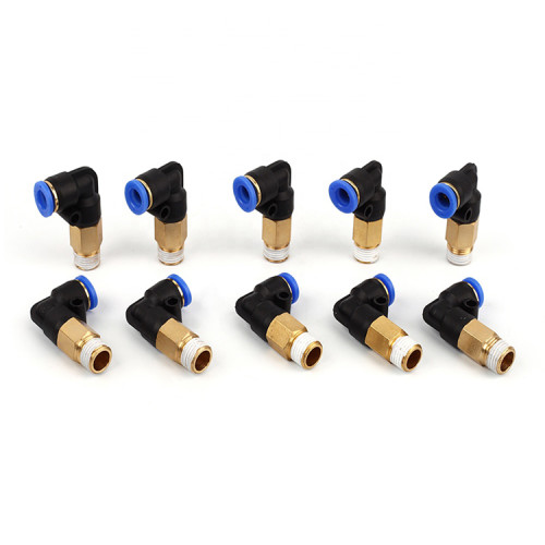 ข้อต่อลมแบบงอ 90 องศา SNS SPLL Series [Connector Fitting]
